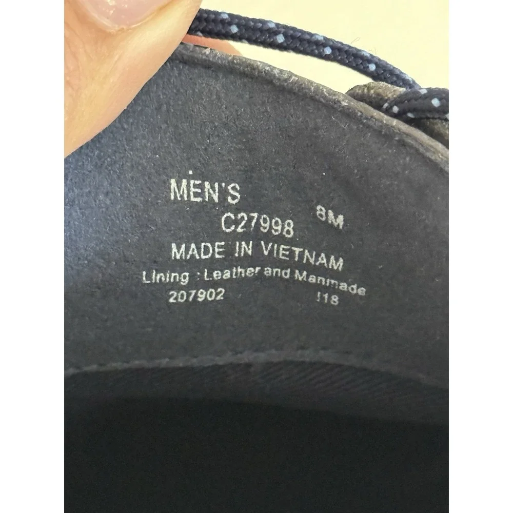 Cole Haan Men's Grand OS Deep Navy Blue Leather Oxford Lace Up Shoes Size 8